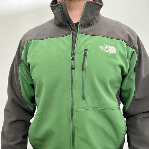 North Face Mens Jacket, Green/Grey, Size Medium - Picture 1 of 4